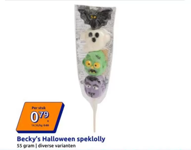 Halloween speklolly