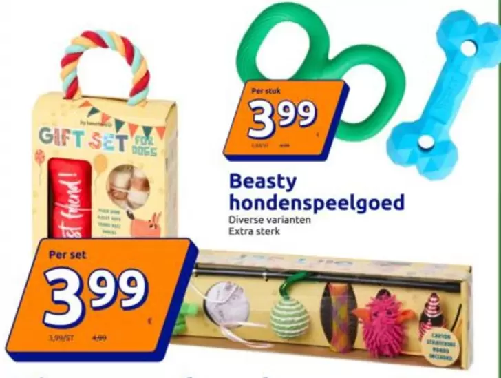 Extra - Beasty hondenspeelgoed