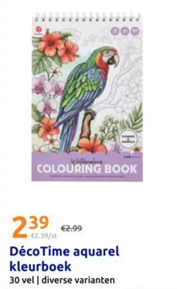 Aquarel Kleurboek