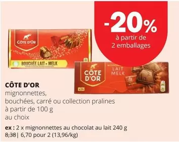 De - mignonnettes, bouchées, carré ou collection pralines