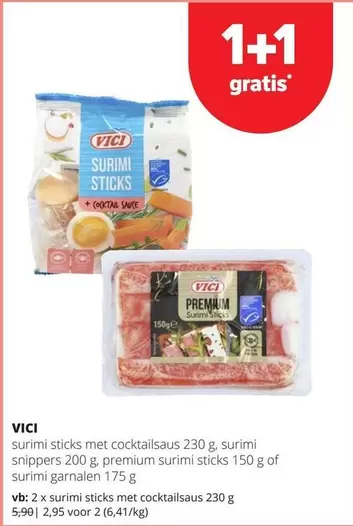 Surimi sticks met cocktailsaus