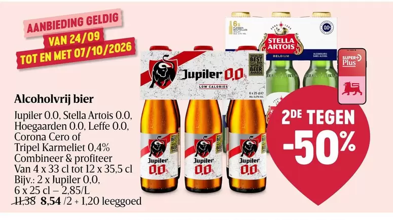 Jupiler - Alcoholvrij bier