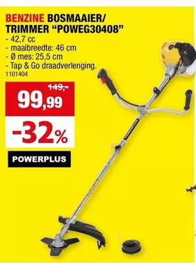 Go - BENZINE BOSMAAIER/TRIMMER "POWEG30408"