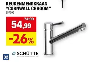 KEUKENMENGKRAAN "CORNWALL CHROOM"