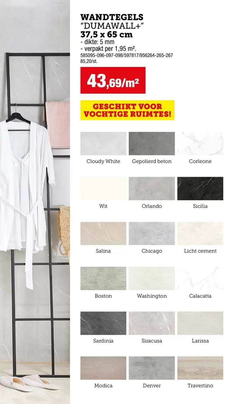 White - WANDTEGELS DUMAWALL+