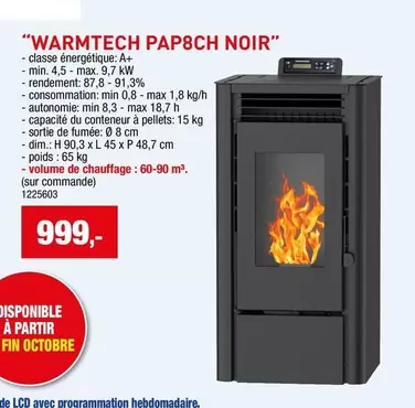 Kw - "WARMTECH PAP8CH NOIR"