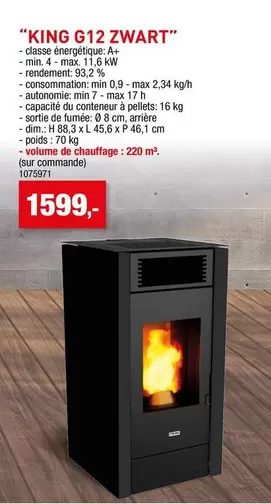 Kw - KING G12 ZWART