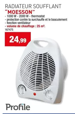 De - RADIATEUR SOUFFLANT "MOESSON"