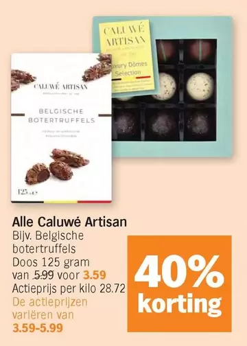 De - Belgische botertruffels