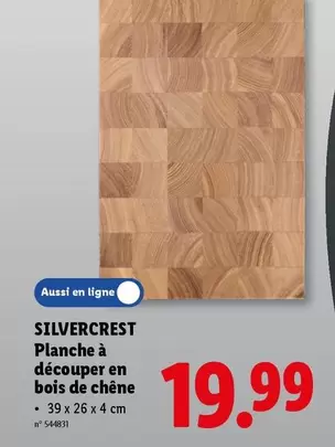 De - Planche à découper en bois de chêne
