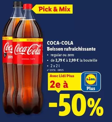 Coca Cola - Boisson rafraîchissante