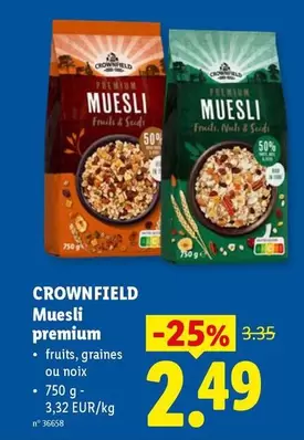 Muesli premium