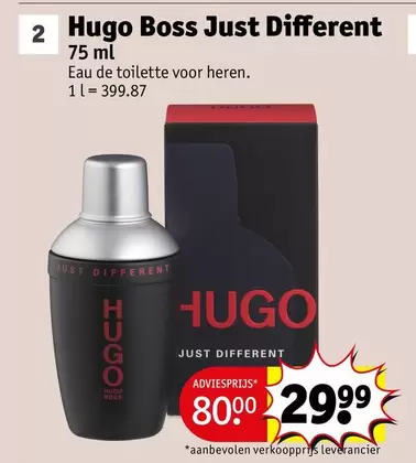 De - Just Different Eau de toilette
