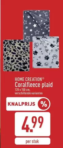 Coralfleece plaid