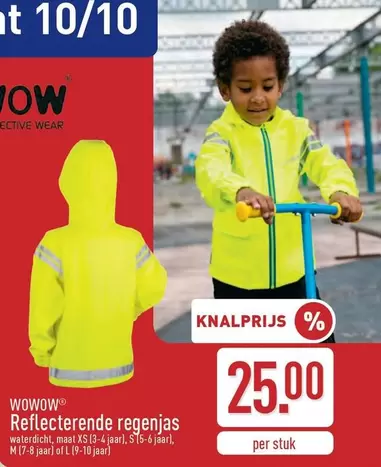 Reflecterende regenjas