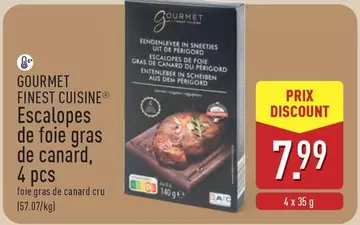 De - Escalopes de foie gras de canard