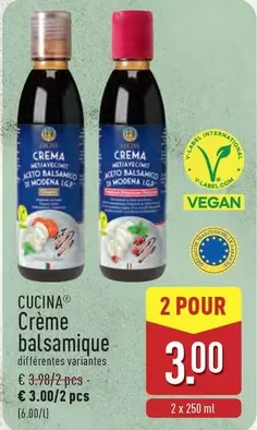 Crème balsamique