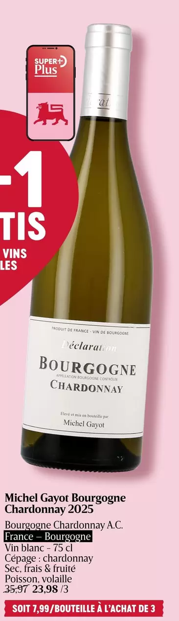 De - Bourgogne Chardonnay