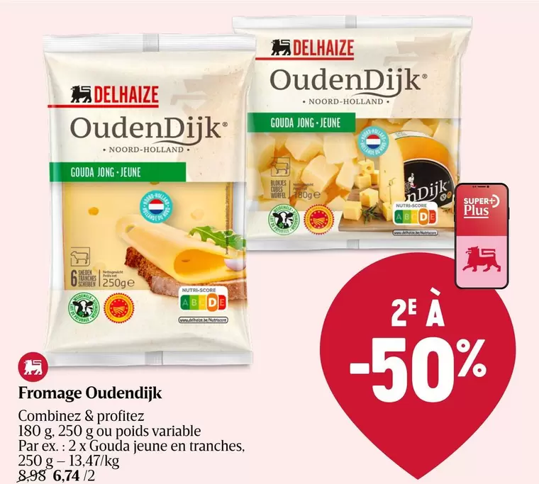 We - Fromage OudenDijk Gouda jeune
