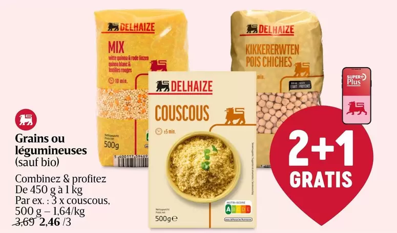 De - Couscous, Kikkererwten, Mix
