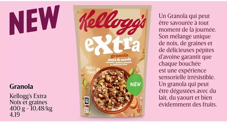 Extra - Granola Noix et graines