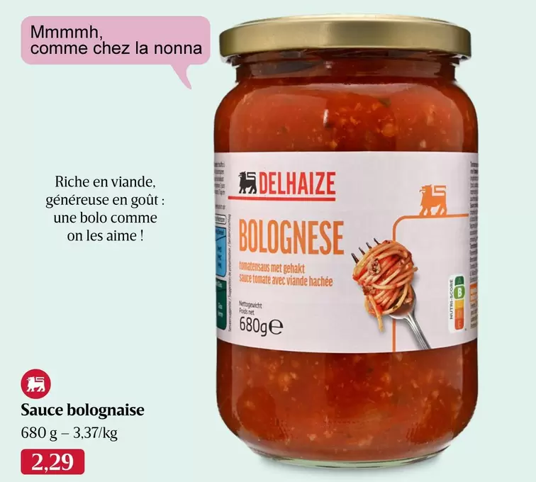 Sauce bolognaise