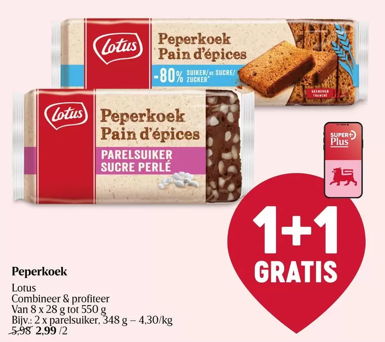 Peperkoek Pain d'épices