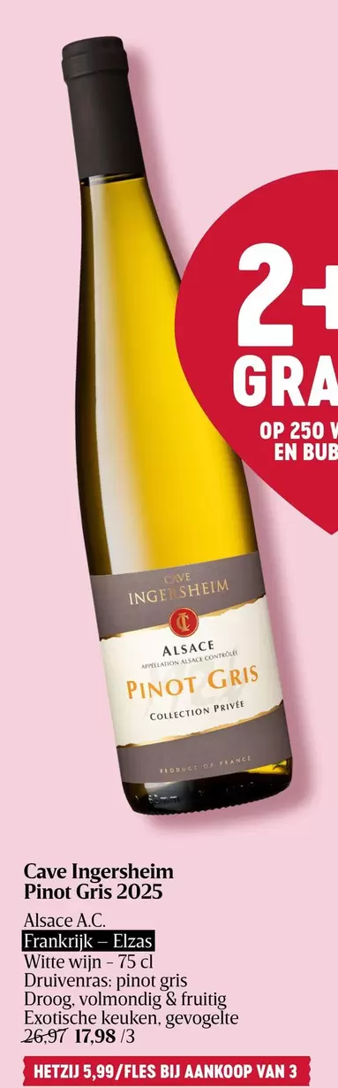 Keuken - Pinot Gris 2025