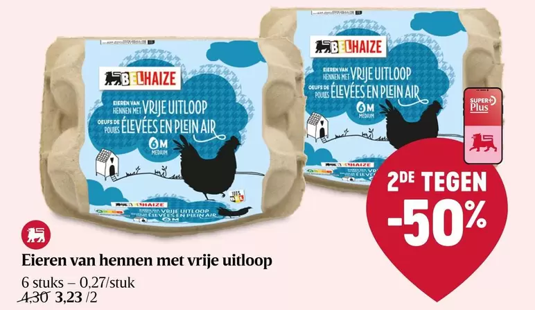 De - Eieren van hennen met vrije uitloop