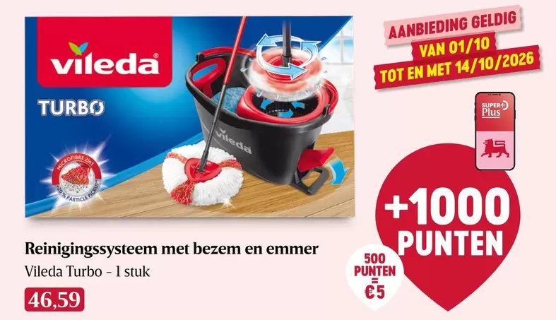 Reinigingssysteem met bezem en emmer