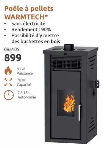 Kw - Poêle à pellets 096105