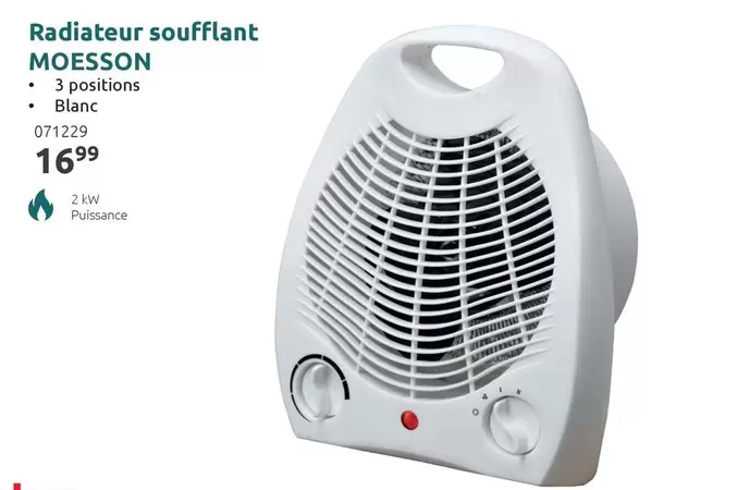 Kw - Radiateur soufflant 071229