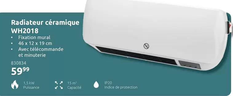De - Radiateur céramique WH2018