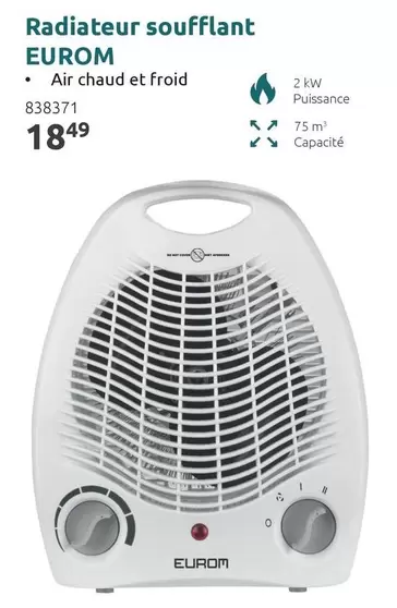 Kw - Radiateur soufflant