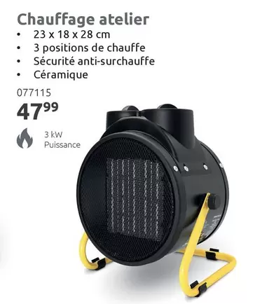 De - Chauffage atelier 077115