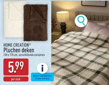 De - Pluchen deken