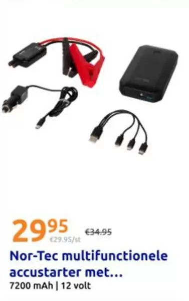 Multifunctionele Accustarter