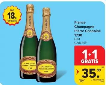 De - Champagne Pierre Chanoine 1730 Brut