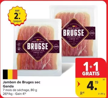 De - Jambon de Bruges sec