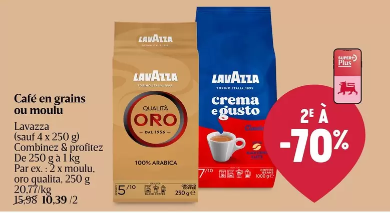 Black - Café en grains ou moulu