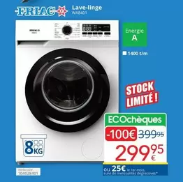 De - Lave-linge WA8401