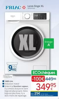 De - Lave-linge XL WASH91DA
