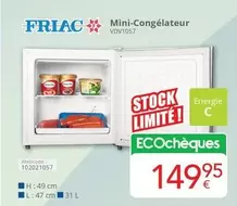 Mini-Congélateur VDV1057