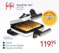 Cool - Gaufrier 4x7 WA 102A