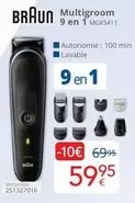 Multigroom 9 en 1 MGKS411