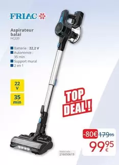 Aspirateur balai HC220