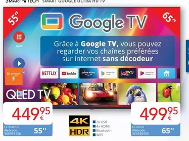 SMART GOOGLE ULTRA HD TV