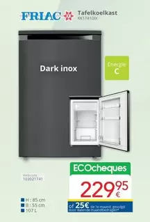 Dark - Tafelkoelkast KX1741DK