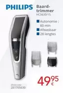 Philips - Baardtrimmer HC5630/15