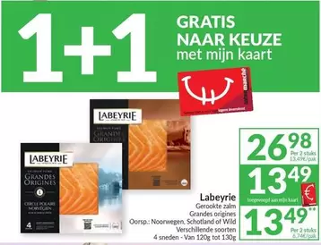 Gerookte zalm Grandes origines